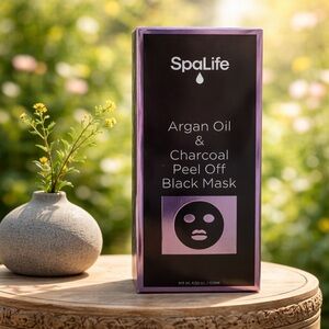 SpaLife Argan Oil & Charcoal Mask